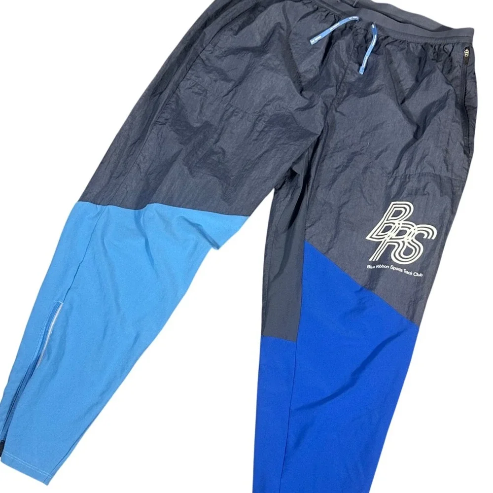 Nike Phenom Elite BRS Track Club Pants Mens Large Blue Dri-FIT Running Joggers